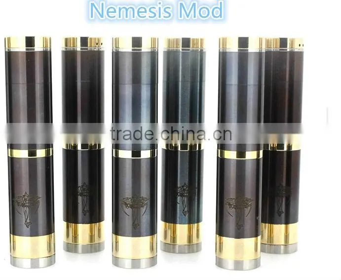 Great!!! Wonderful mechanical mod Colorful nemesis mod/manhattan mod clone