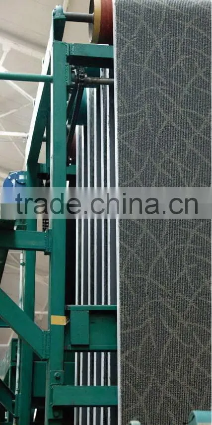 tiles flooring PP carpet tile,jacquard carpet tiles,PP carpet tile with stripe pattern