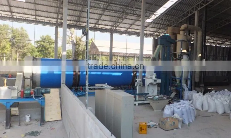 Environment protection automatic feed drying machine/direct heat rotary dryer