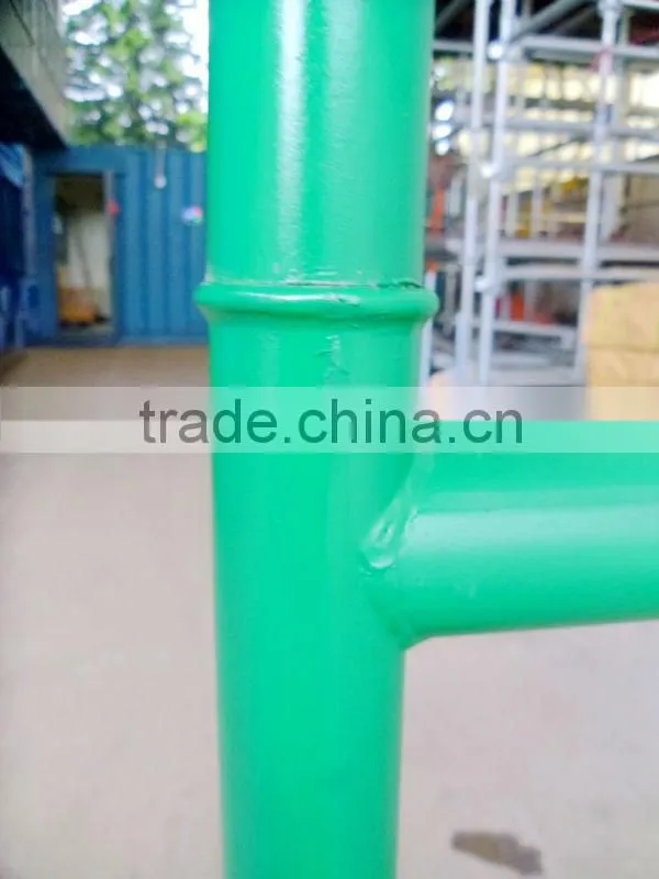 H type frame scaffolding system