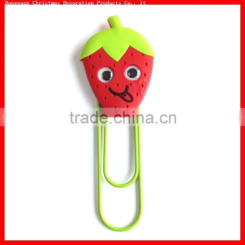 2015 hot new products large pvc paper clip