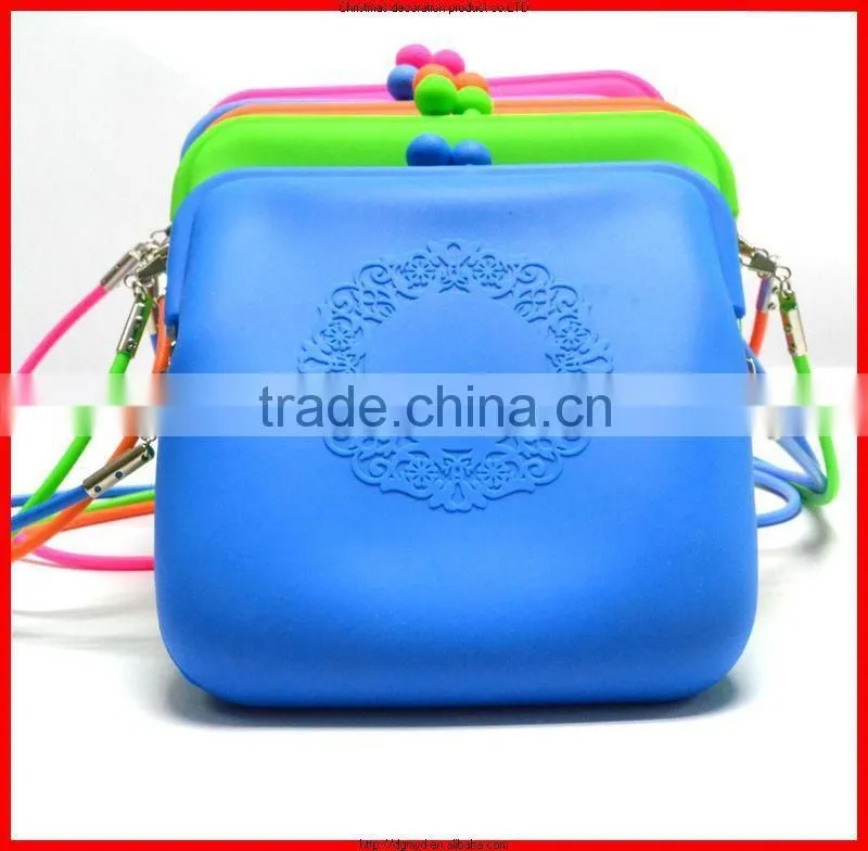 Chinese manufacturer silicone tote bag silicone stylish woman shoulder bag
