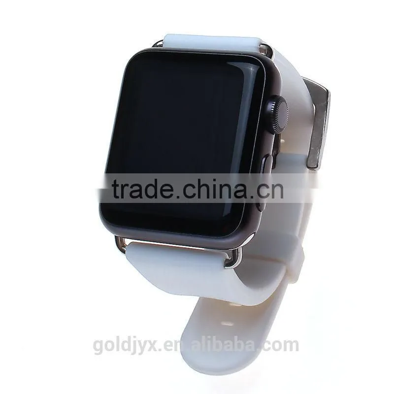 custom fast delivery cheap silicone watch band parts for apple watch