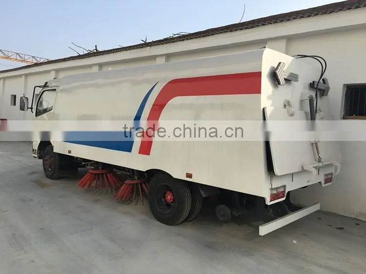 High performance Dongfeng 4cbm road cleaning truck