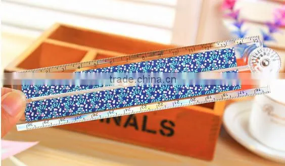 Small Suihua multifunctional ruler for students drawing special creative folding ruler