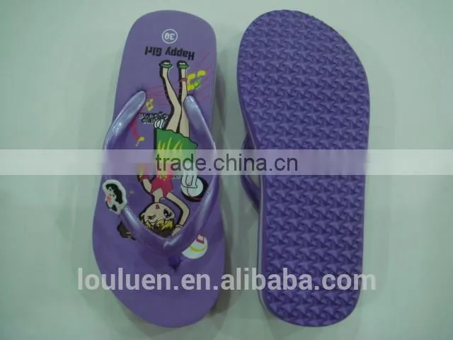 663 LOULUEN Girls Nude Beach Kids Slipper