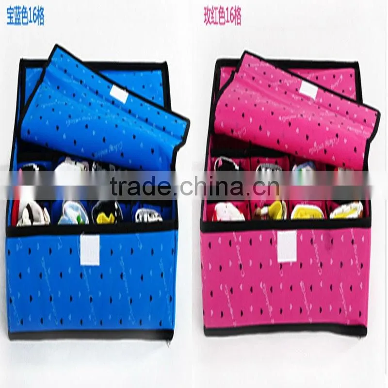 2014 Fashion New Design Foldable Fabric Storage Box