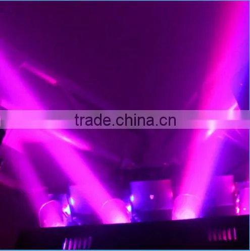 Hot sale! rgbw led four head scan light for disco/led stage effect light 4 heads scan beam light
