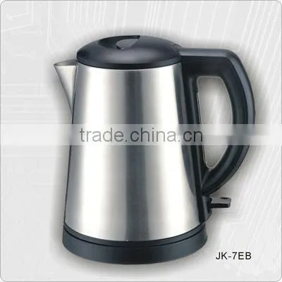 JK-7 stainles steel eletric kettle 1.L for hotel