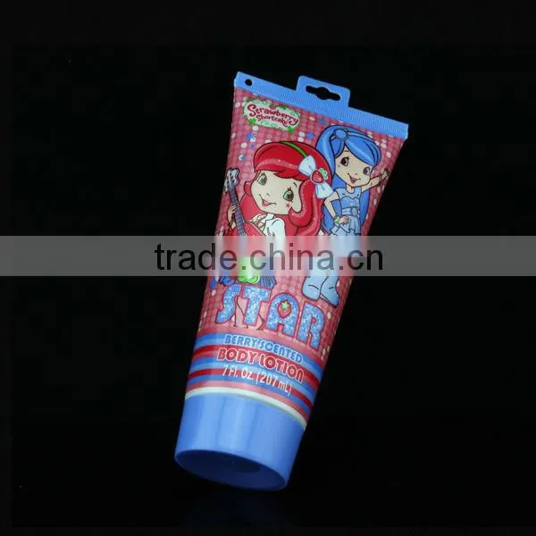 sweet larger diameter plastic tube cosmetic container makeup tubes of packing