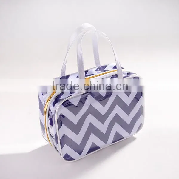 Chevron Cosmetic Bag