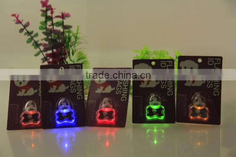 2014 new year led glowing dog tag