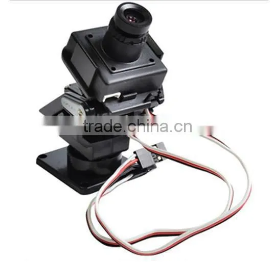 C80 Pan Tilt helicopter outdoor rc camera with mount servo for aerial photography
