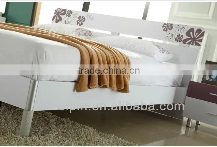 modern design wood beds bedding set wood double deck beds