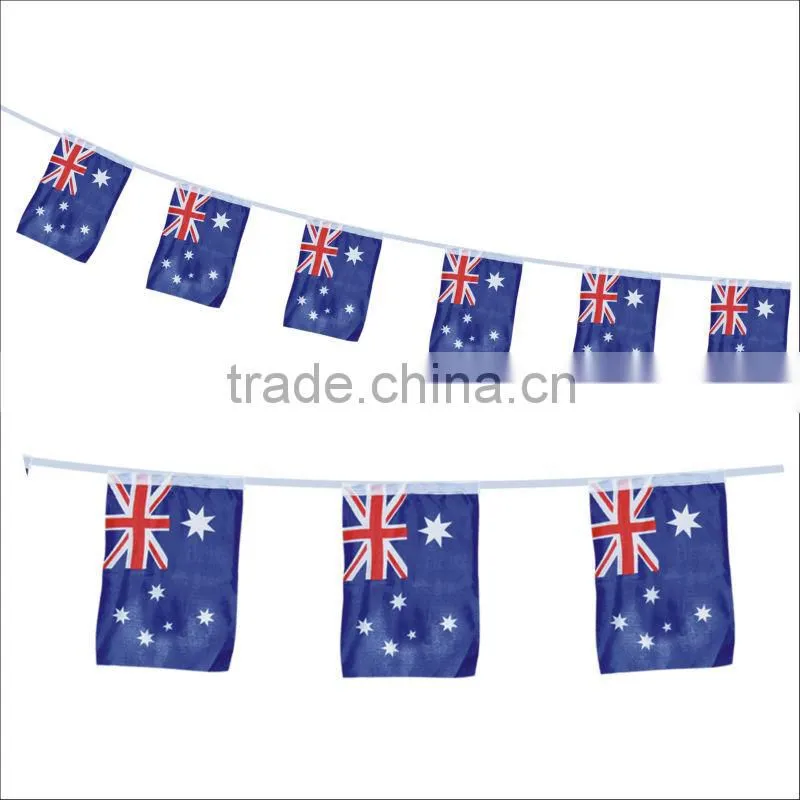 promotion polyester string flag