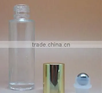 15ml Roll On Perfume transparent Bottles with Stainless Steel Roller Ball