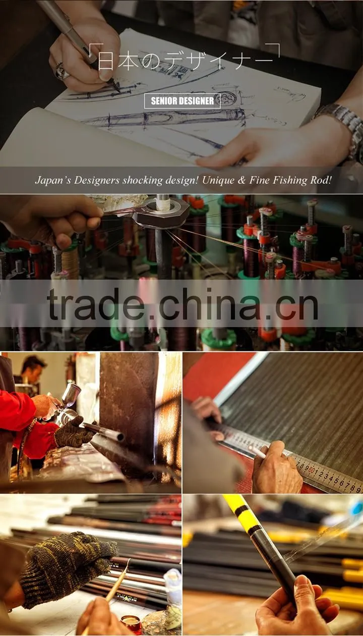The Fishing Rod Fishing Tackles with Carbon Fiber Material