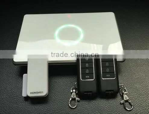 Home Security Alarm System HONGHUI GSM SMS Home Smart Security Burglar Alarm System , Supports Android App A1