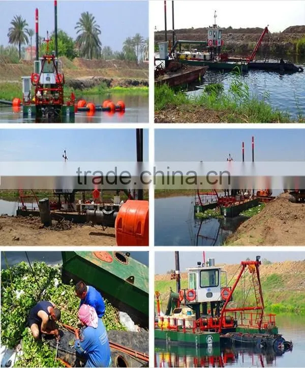 SJCSD350 hydraulic cutter suction desilting dredger