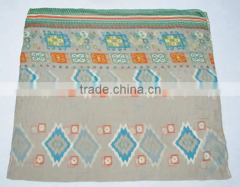 Argyle print scarf,Polyester scarf 2014,Women's scarfs