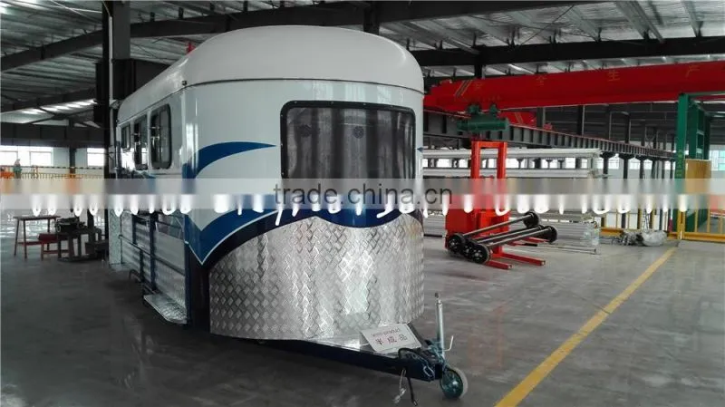 High quality 4 horse trailer for sale, meet ADR standard