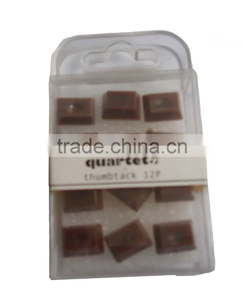 Eco-Friendly,Safe & Easy handle Feature and lovely plastic thumbtack