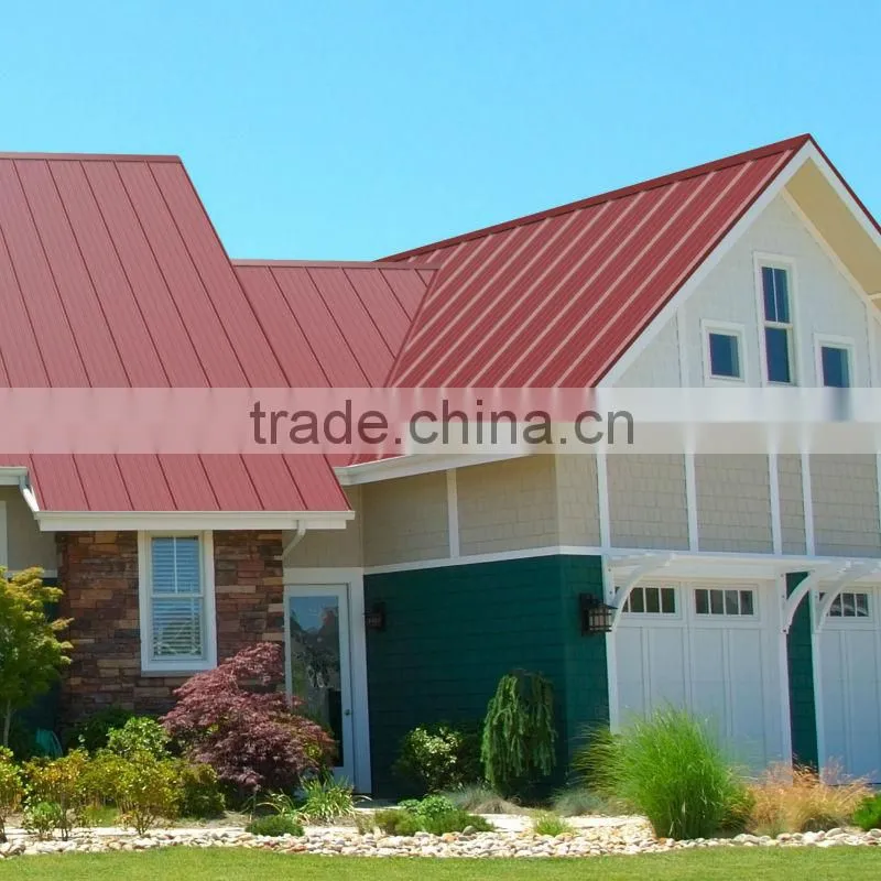 Corrugated steel roofing tile for construction real estate