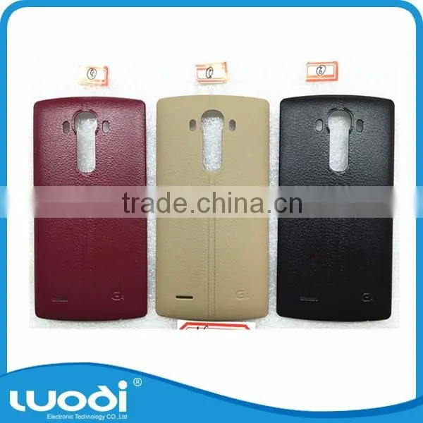 Battery Cover Leather Back Case For LG G4 H810 H811 H815