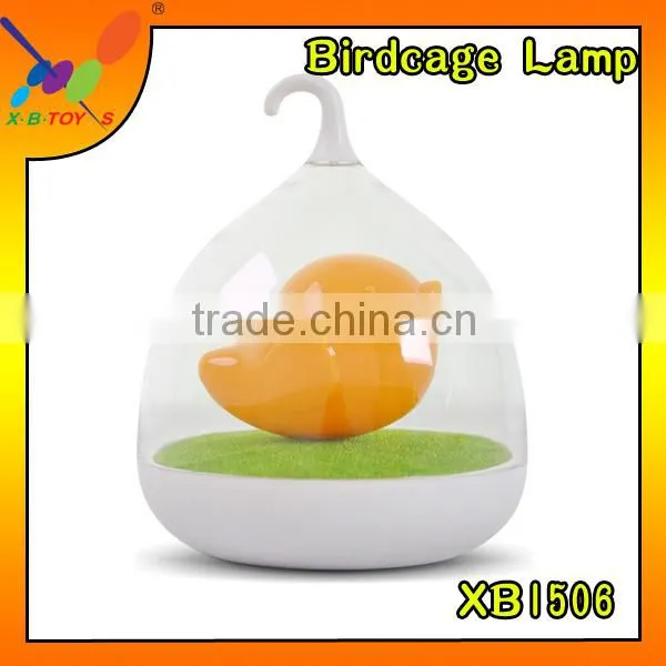 Factory supply Novelty Birdcage Baby Night Light Rechargeable LED Night Light