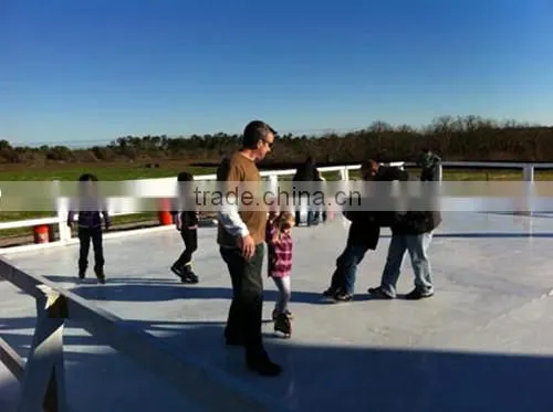 Portable hdpe ice skateboard with low maintenance/Wear Resistant Ice Skateboard/ Sliding Uhmwpe Panel