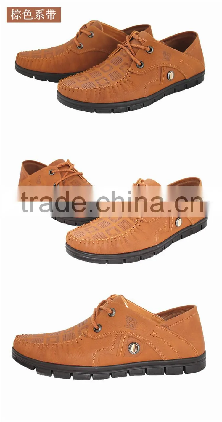 fashion casual man leather shoe