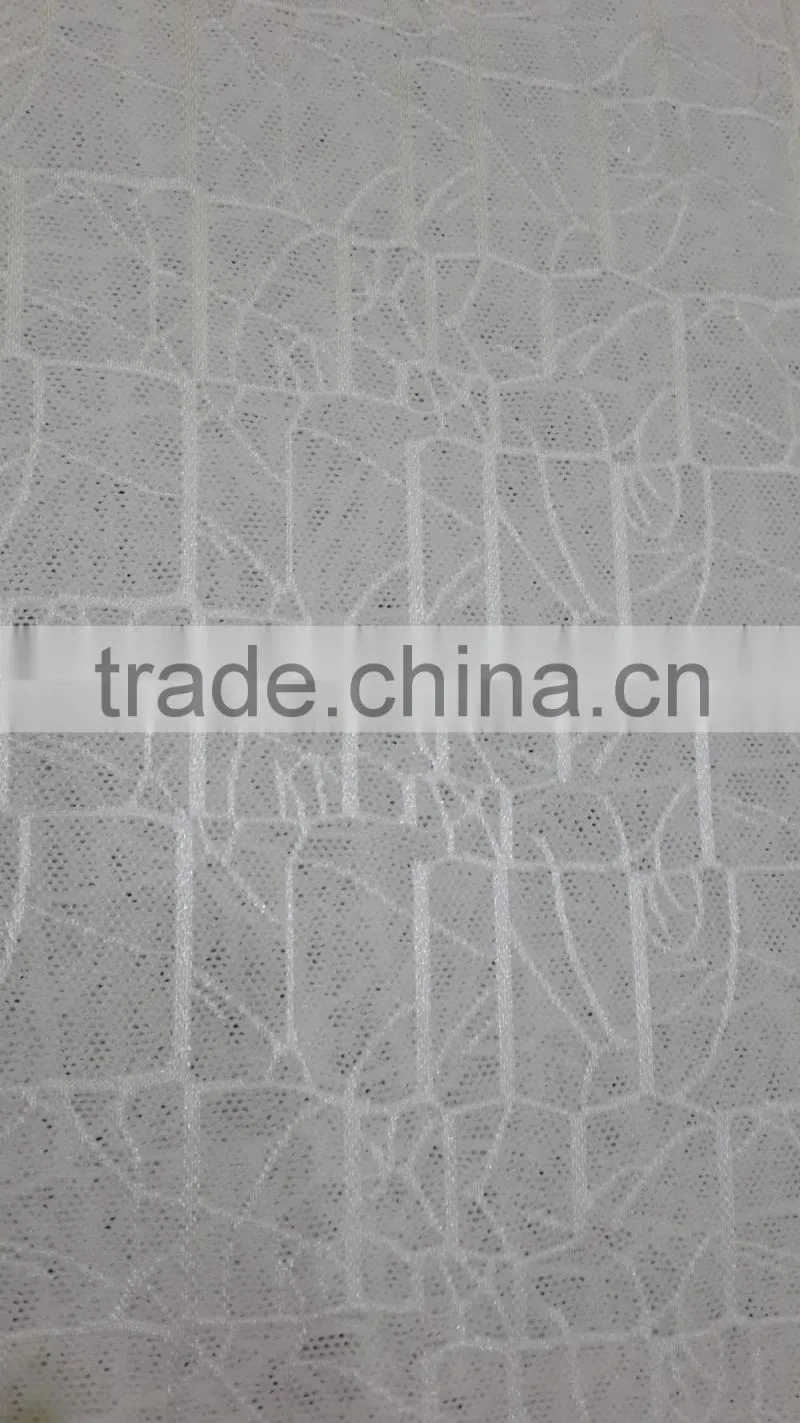 Hot Sell Nylon Elastane jacquard Visible Mesh Fabric