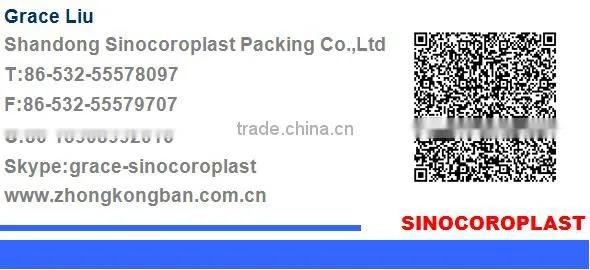 easy to clean and waterproof pp lightweight plastic board