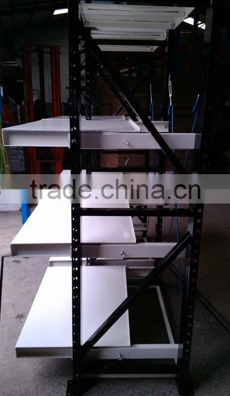 hotsale high quality and economical heavy duty factory mold drawer rack