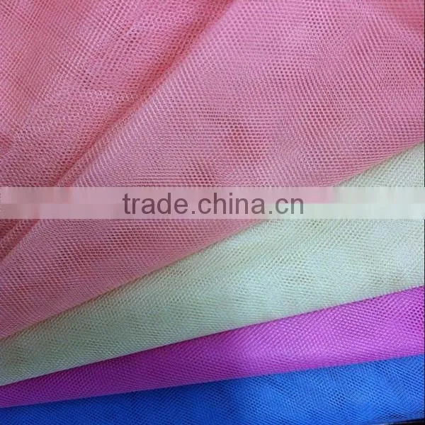100 polyester net material for dresses