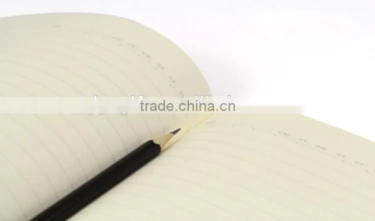 Branded name promotional business PU leather recycled journals blank notebook