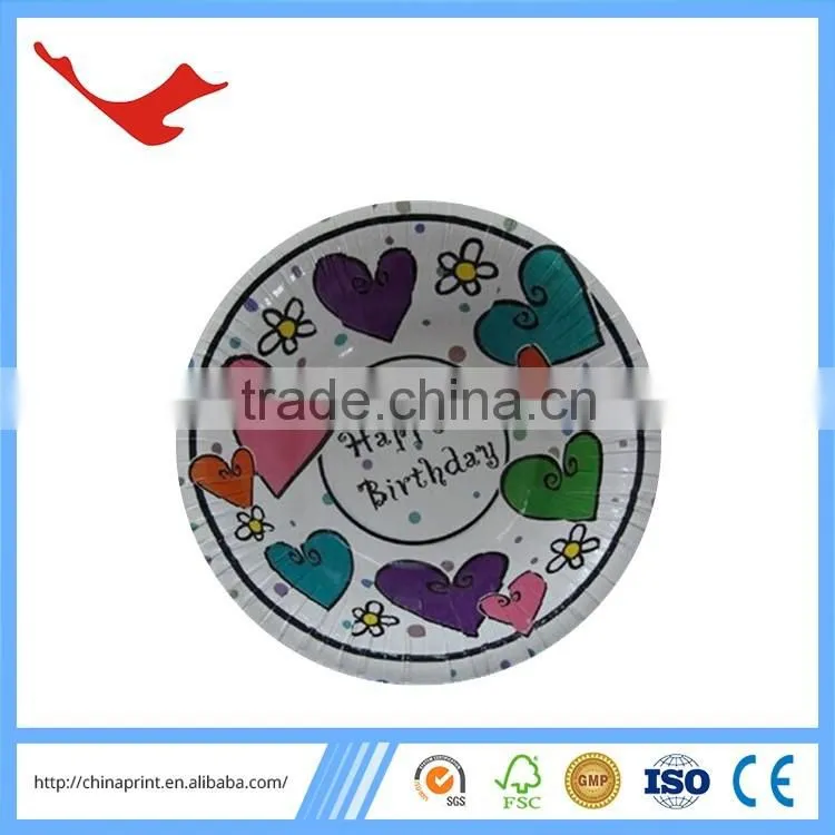 006 FSC material disposable foil bowl for party