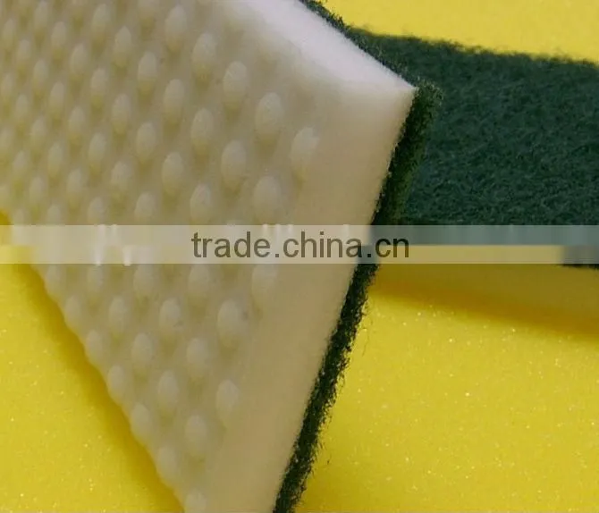 Compressed Magic Nano Sponge with Scouring Pad