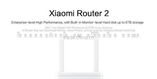 Original xiaomi router Xiaomi Gigabit WIFI Router Dual Band NAS 1TB Hard Drive Wi Fi Roteador 1200Mbps 2.4G APP