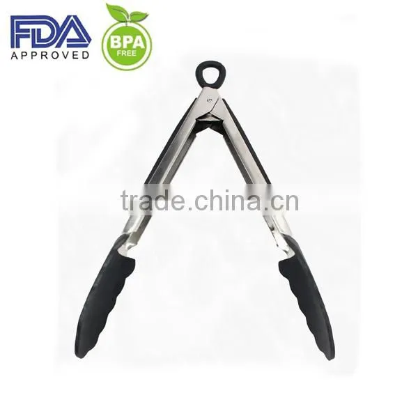 Kitchen Accessory Silicone Food Tong / Cooking Function of Food Tongs