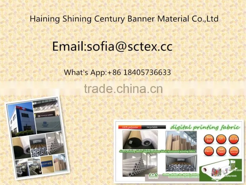 Bleached twill white fabric coating dye sub fabric