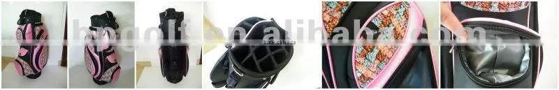 Stylish Colorful golf cart bag