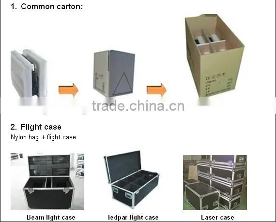 white case 800mw animation rgb laser light