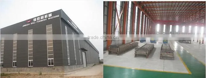 widely used double layer roll forming machine for trapezoidal and corrugated for roof