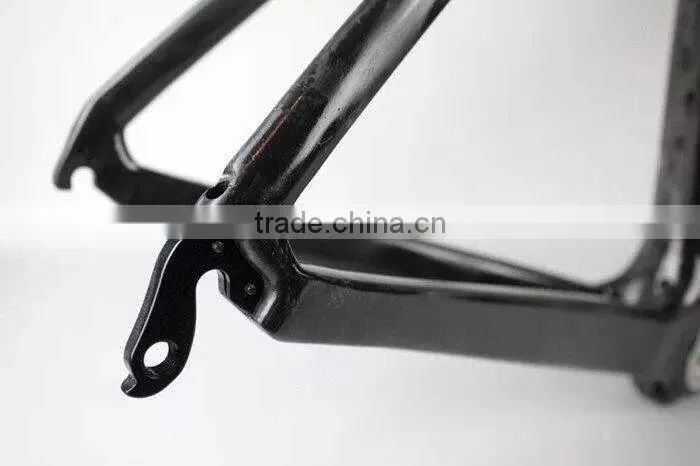 Full carbon fiber 700C Road bike frame+seat post+clamp+headset+fork