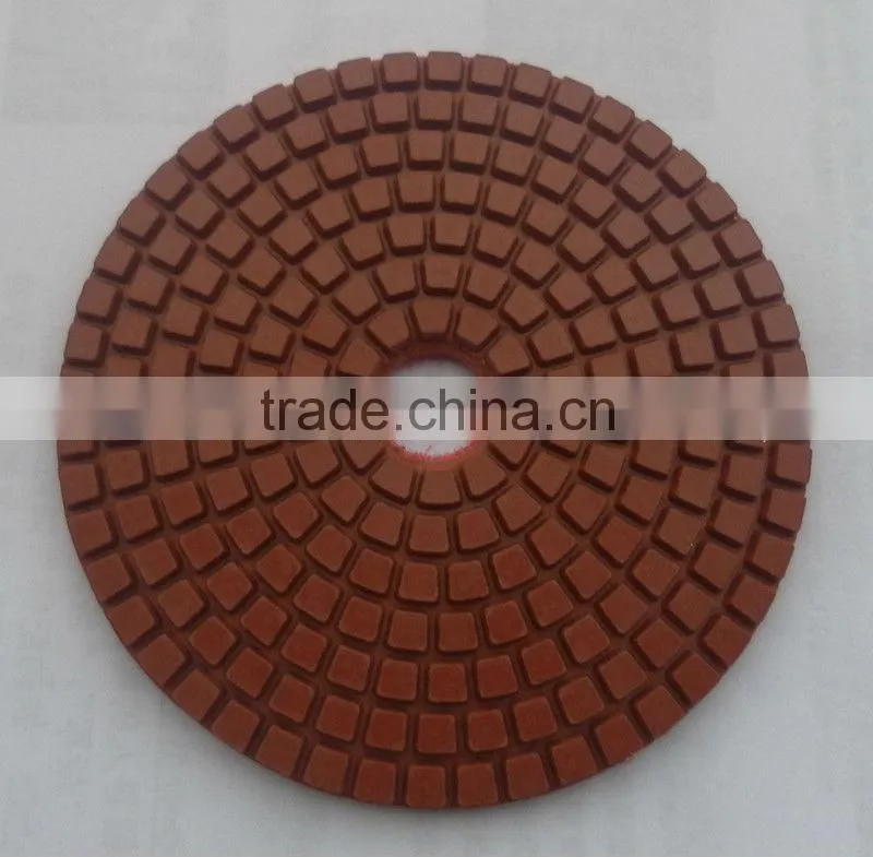 fast gloss and long life wet diamond polishing pads
