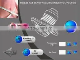 Mini slimming beauty equipment cryolipolysis body shaping machine