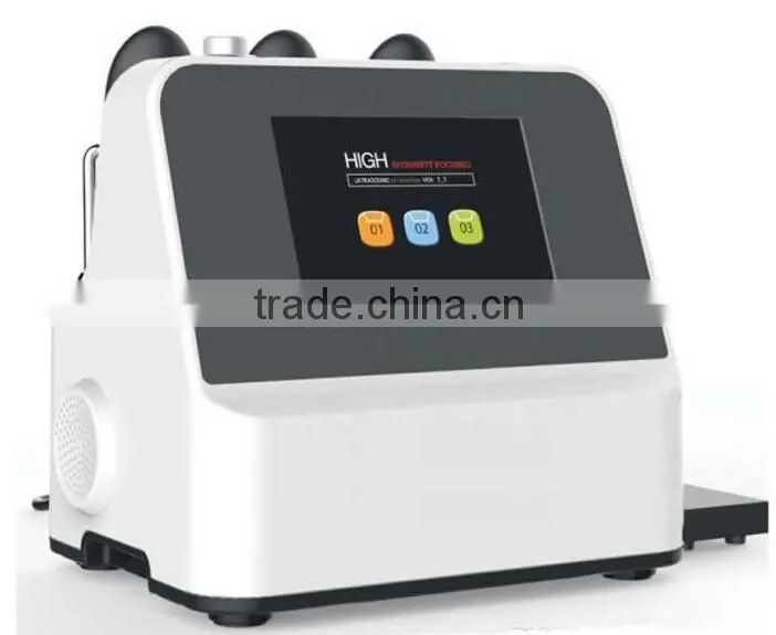 HIFU high intensity focused ultrasound for face lifting/skin tightening/fat reduction