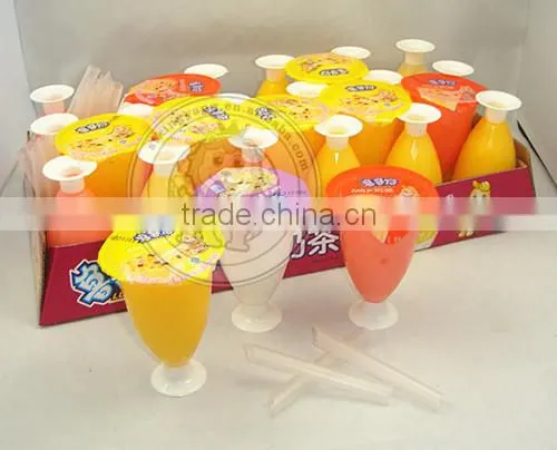 Fruit Milk Tea Pudding