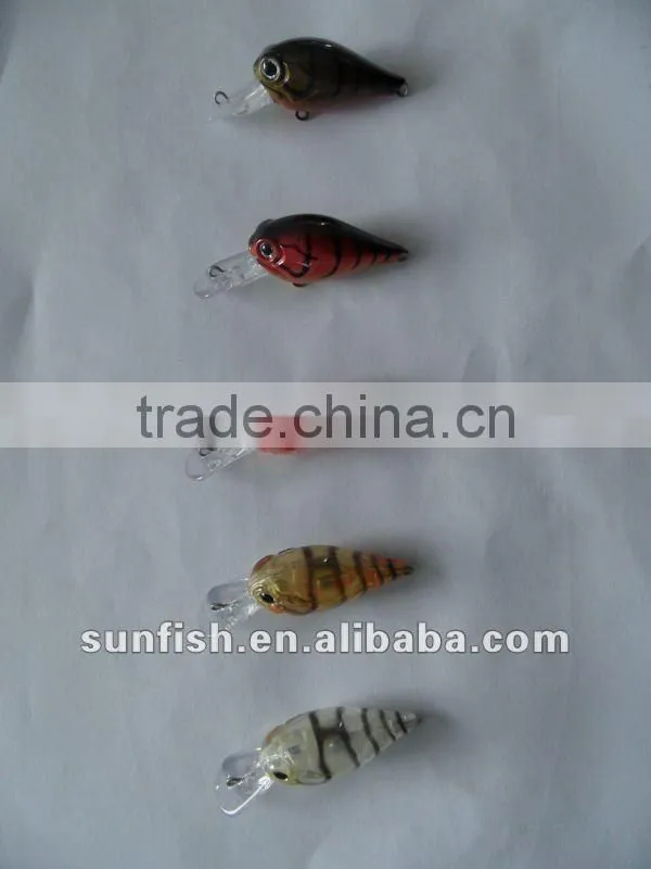 Fishing lure crank bait plug fishing lure DC6 HARD LURE